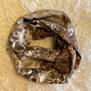 NWOT Home-Sewn Infinity Scarf